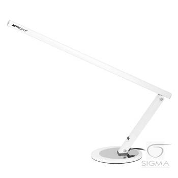 Lampa na biurko Slim LED aluminium-biała