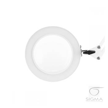Lampa lupa led Glow 308 do blatu biała