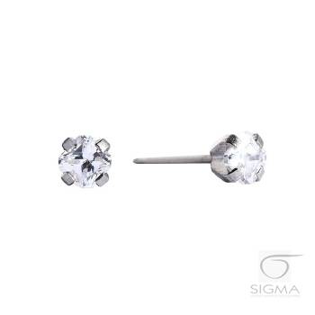 System75 Cubic Zirconia Princess 4x4mm