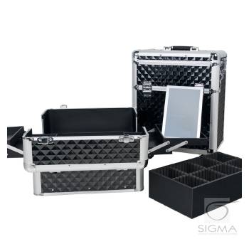 Kufer Glamour D-9009 Diamond czarny