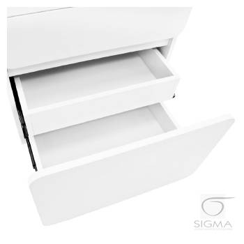 Szafka Azzurro Midi 970 biała Plus
