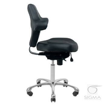 Krzesło kosmetyczne Azzurro Special 152 czarne