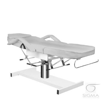 Fotel kosmetyczny hyd. A 210 szary