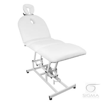 Leżanka do masażu Azzurro 693A biała