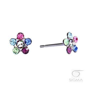 System75 stokrotka tęczowa srebrna