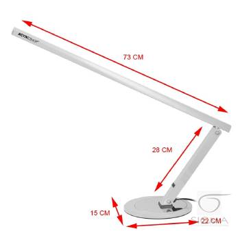 Lampa na biurko Slim 20W aluminium