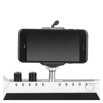 Lampa Light Ring 18" 48W LED biała + statyw