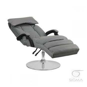 Fotel zabiegowy Eva ciemnoszary