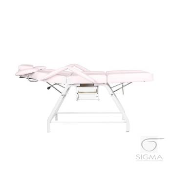 Fotel zabiegowy do rzęs Ivette różowy