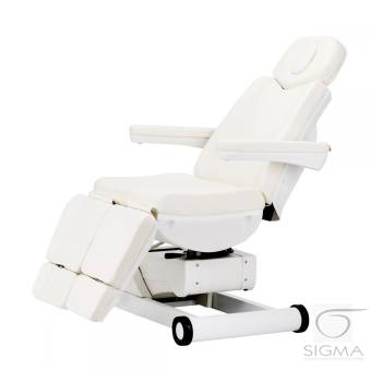 Fotel kosmetyczny Azzurro 873 pedi obrotowy,biały