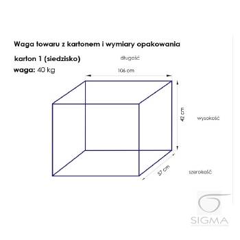 Fotel kosmetyczny hydrauliczny A-210 biały