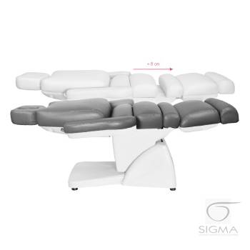 Fotel elektryczny Azzurro 878-szary