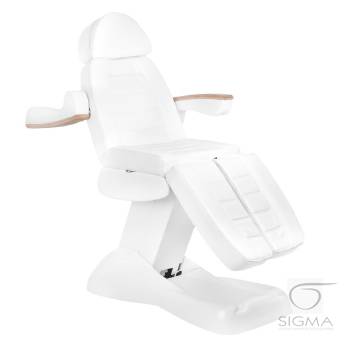 Fotel kosmetyczny Lux PEDI 5M biały