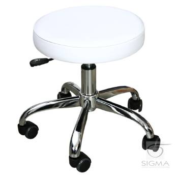 Taboret do pedicure-podstawa chromowana