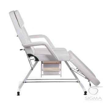 Fotel kosmetyczny z kuwetami BW-262A biały