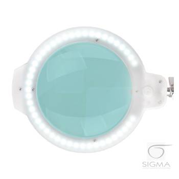 Lampa lupa LED Moonlight 8013/6" White ze statywem