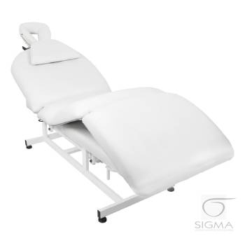 Leżanka do masażu Azzurro 693A biała