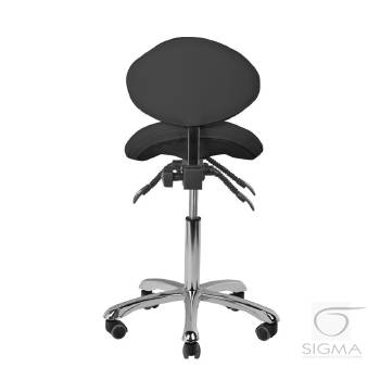 Taboret kosmetyczny Giovanni 1025 czarny