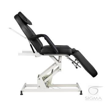 Fotel kosmetyczny Azzurro 673A 1 siln. czarny