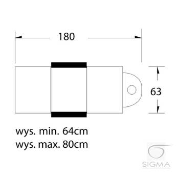 Fotel kosmetyczny Basic 210 biały na kółkach