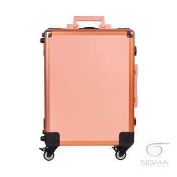 Kufer przenośne stanowisko T-27 różowe złoto