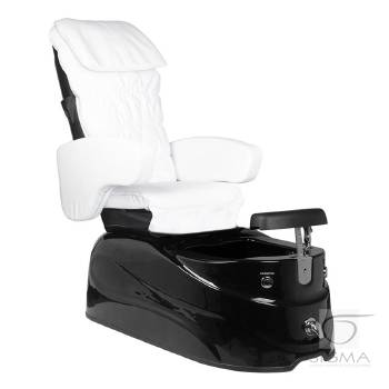 Fotel pedicure SPA AS-122 cz-b. z funkcją masażu