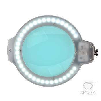 Lampa lupa Moonlight 8012/5" LED SMD 5D czarna