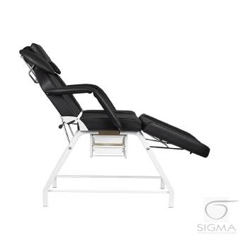 Fotel zabiegowy do rzęs Ivette czarny