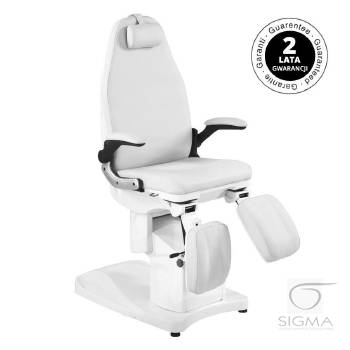 Fotel podologiczny Azzurro 709A 3 siln. biały