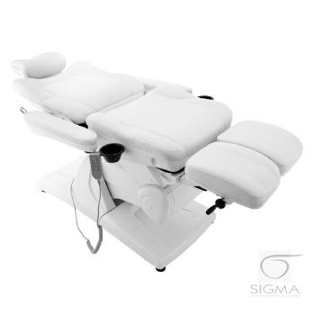 Fotel kosmetyczny Azzurro 870S PEDI biały