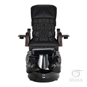 Fotel pedicure SPA AS-261 czarny z funkcją masażu
