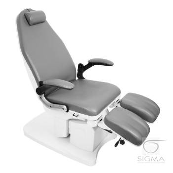 Fotel podologiczny Azzurro 709A 3 siln. szary