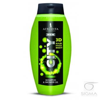 MEN żel pod prysznic i szampon 2w1 CITY 250ml