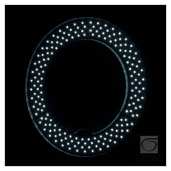 Lampa Light Ring 12" 35W LED biała + statyw