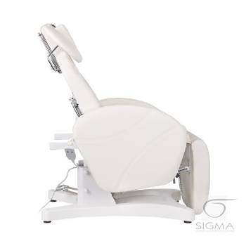 Fotel zabiegowy do rzęs Ivette profesional biały