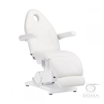 Fotel kosmetyczny Sillon Basic 3 siln. biały