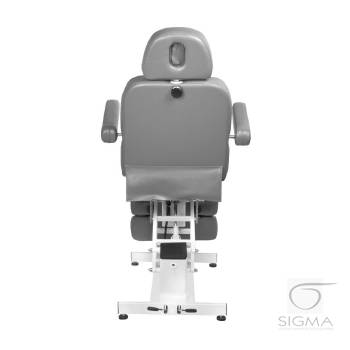 Fotel kosmetyczny Azzurro 706 pedi 1 siln. szary
