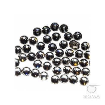 Kamyki Swarovsky srebrne-50szt.