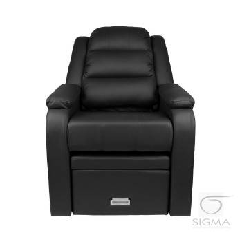 Fotel SPA do pedicure Hilton czarny