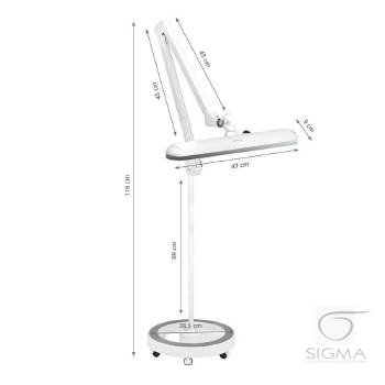 Lampa led Elegante 801-l ze statywem