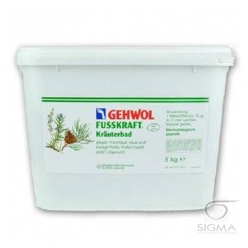 Gehwol Fusskraft Krauterbad 5 kg