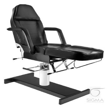 Fotel kosmetyczny hydrauliczny A210 czarny