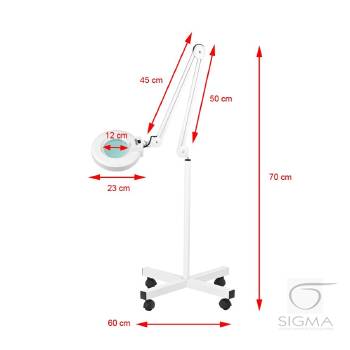 Lampa lupa S4 + statyw