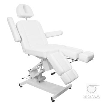 Fotel kosmetyczny Azzurro 706 PEDI biały