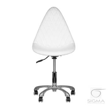 Taboret kosmetyczny 265 biały