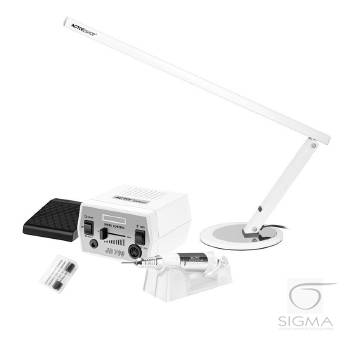 Frezarka JD700 white+lampka Slim 20W biała