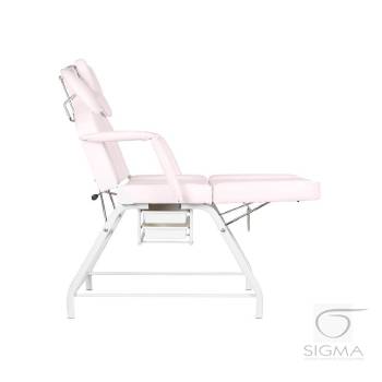 Fotel zabiegowy do rzęs Ivette różowy