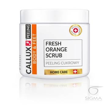 Callux peeling do stóp Fresh Orange 400g