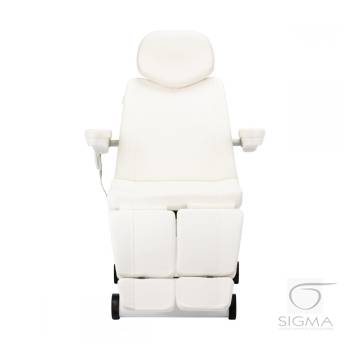 Fotel kosmetyczny Azzurro 873 pedi obrotowy,biały