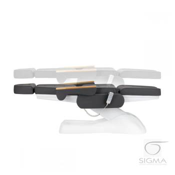 Fotel kosmetyczny Lux 273B 3 silniki szary